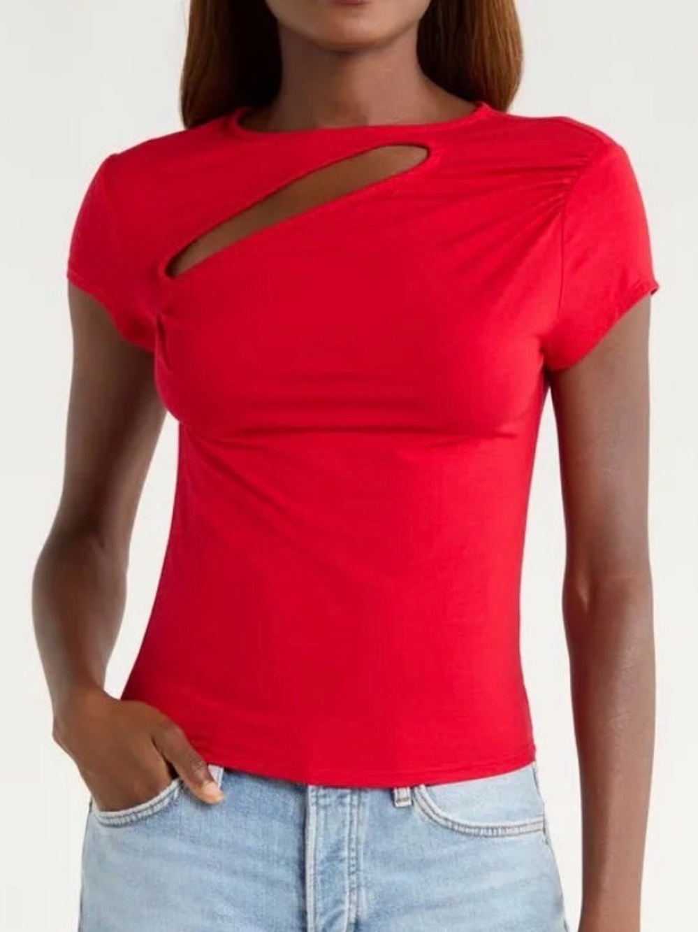 Reformation Else Knit Top
